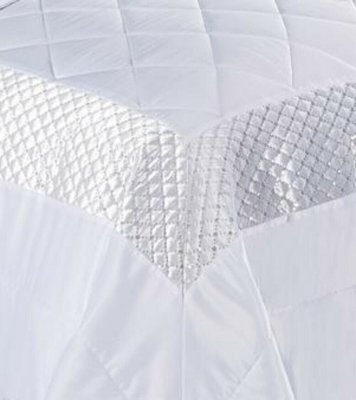 3 Piece Atlanta Quilted Bedspread Beautiful Comforter Throw with Matching Pillow ShamsBedding BedspreadP/Atlnt/BS/S/Beg