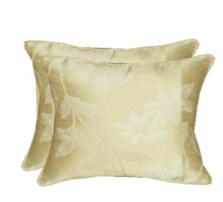 Pencil Pleat Curtain Pair Ready Made Fully Lined Jacquard Door Curtains Cushions