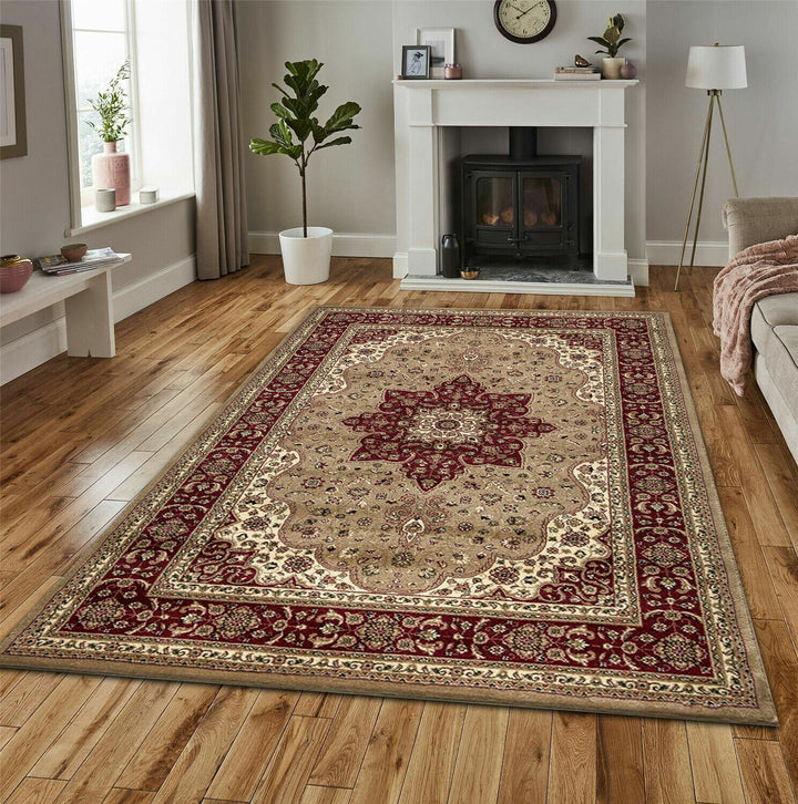 Heavy Rug Carpet Vintage Traditional Non Slip Bedroom Living Room Hallway Runner