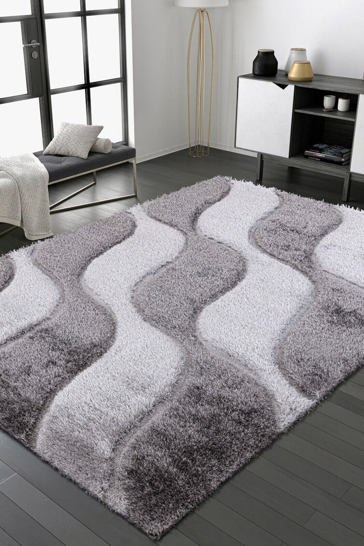 Fluffy Shaggy Small Large Area Rug Bedroom Carpet Indoor/Outdoor Soft Runner Mat