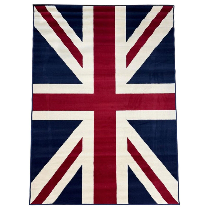 Union Jack Rug British Flag Themed Soft Durable Non Slip Rug Carpets for Bedroom
