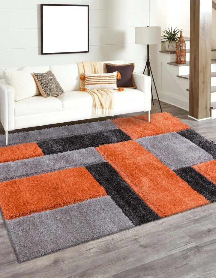 Shaggy Small Large Area Rugs Anti Slip Soft Floor mat Carpet Listing Room Runner