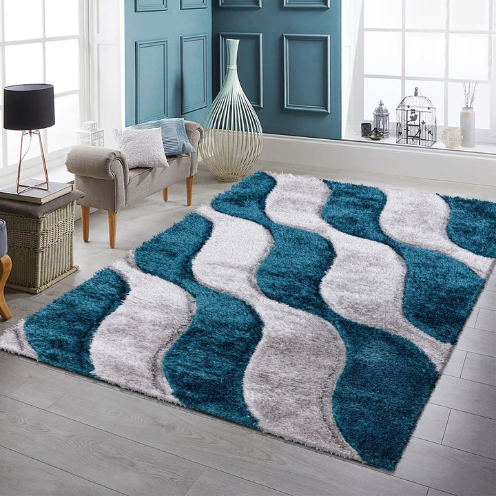 Fluffy Shaggy Small Large Area Rug Bedroom Carpet Indoor/Outdoor Soft Runner Mat