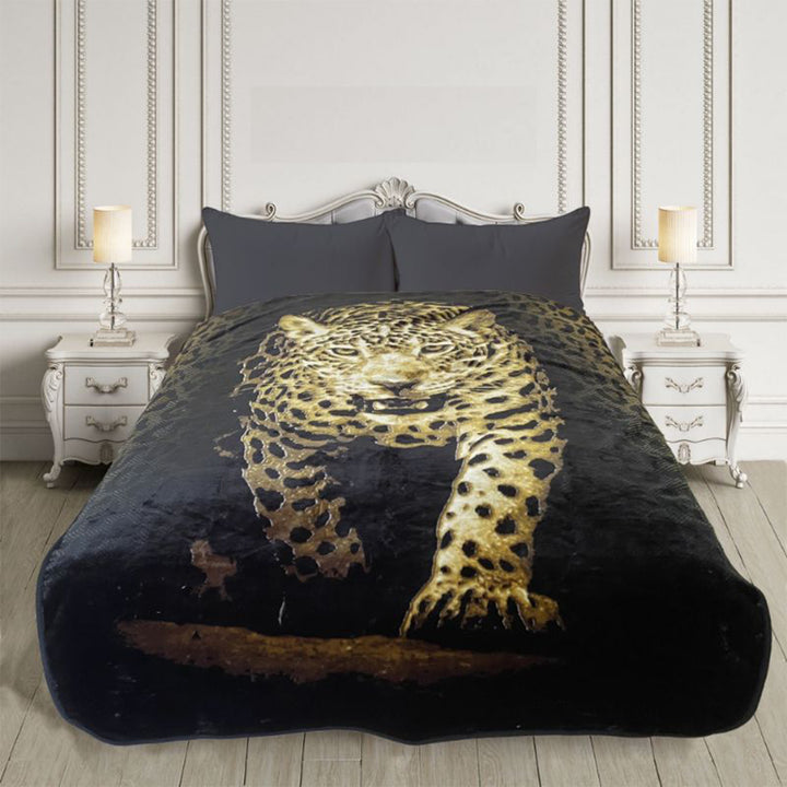 leopard throw