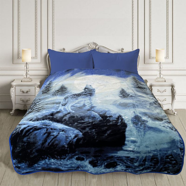 wolf throw
