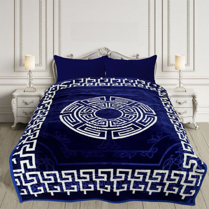 Blue Greek Blanket