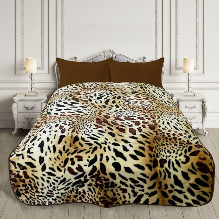 tiger skin throw