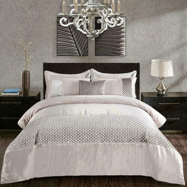 Quilt Duvet Covers Bedding Set With 2 Pillowcases